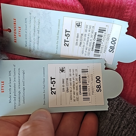 2 Cat & Jack Beanies - Picture 3 of 4